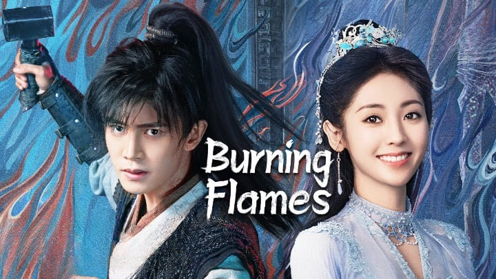 Burning Flames - Vj Kam